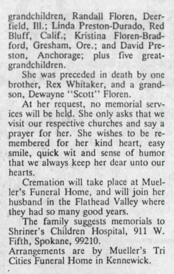Clipping from The Missoulian